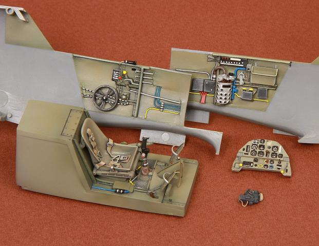 Sbs Model 48013 Messerschmitt Bf 109e 34 Cockpit Set For Tamiya 