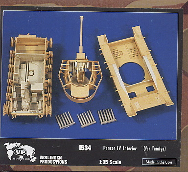 VERLINDEN PRODUCTIONS 1534 Panzer Ⅳ インテリアキット for
